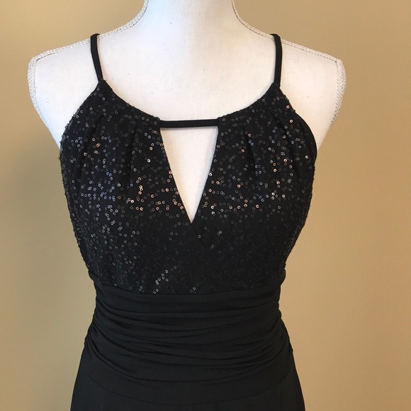 White House Black Market Dresses & Skirts - WHBM - Halter Dress w/ Sequin Bodice